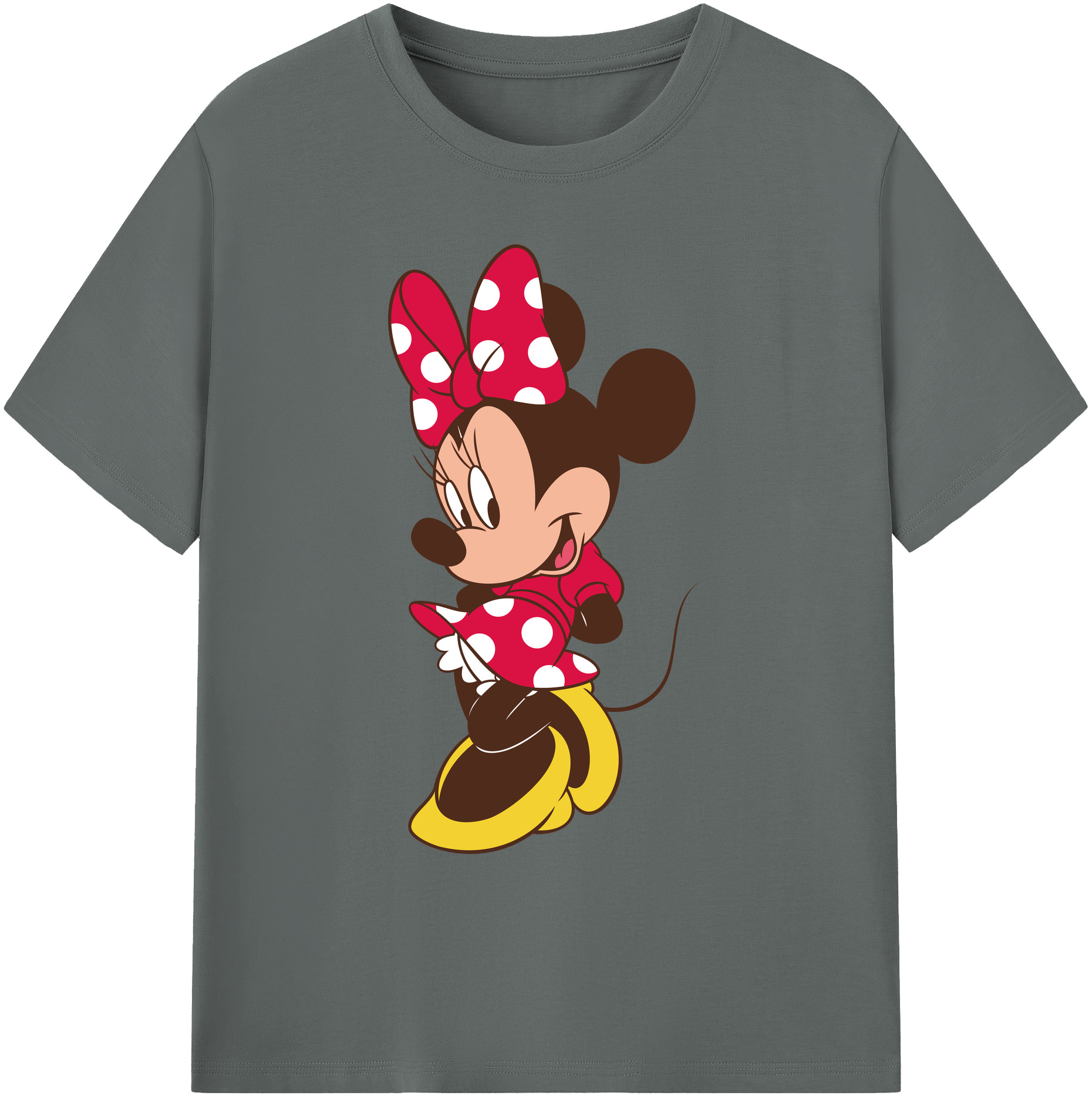 ミッキーマウス Mickey Mouse 綿100％ メンズ半袖Tシャツ｜肌触りやわらか＆通気性